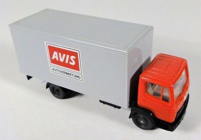 Wiking H0 434 Mercedes Benz LKW LP814 LP 814 AVIS Autovermietung Kastenaufbau