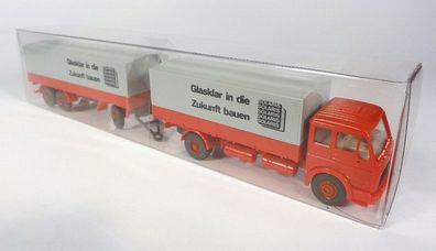Wiking H0 455 Mercedes Benz MB 1632 Solaris LKW Sattelzug NEU OHNE OVP