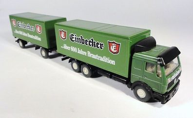 Wiking H0 457 Mercedes Benz MB 2235 LKWBrauerei Einbecker Koffer-Fernlastzug
