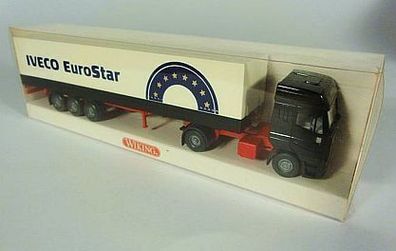 Wiking H0 516 01 33 Iveco LKW Eurostar Pritsche-Sattelzug IVECO NEU OVP