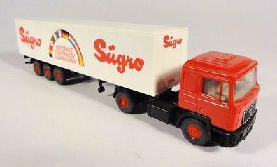 Wiking H0 541 MAN F90 F 90 LKW Sügro Sattelzug
