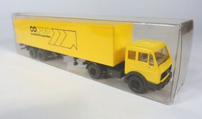 Wiking H0 542 Mercedes Benz MB 1626 CoOrder Wohnen LKW Sattelzug NEU OHNE OVP
