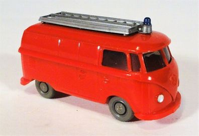 Wiking H0 603/3 VW Volkswagen T1 Bulli Feuerwehr FW Kasten kl. Heckscheibe fl. Rüde