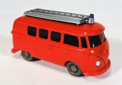 Wiking H0 603/4 VW Volkswagen T1 Bulli Feuerwehr FW Kombi Bus kl. Heckscheibe