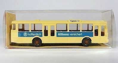 Wiking H0 700 Mercedes Benz O305 VüV Flughafen Bus Linienbus Allianz NEU OVP