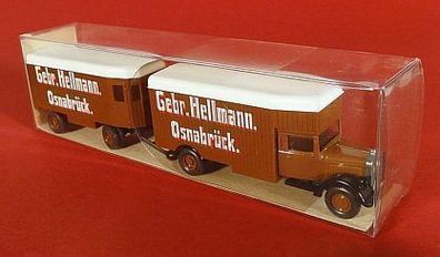 Wiking H0 845 Mercedes Benz L2500 LKW Gebr. Hellmann Möbelwagen Oldtimer NEU OVP