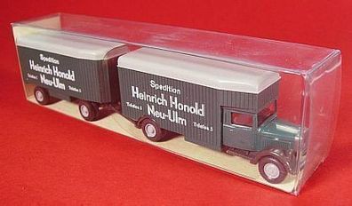 Wiking H0 845 Mercedes Benz L2500 LKW Heinrich Honold Möbelwagen Oldtimer NEU OVP