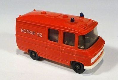 Wiking H0 MB Mercedes Benz L 406 L406 Rettungswagen Notruf 112