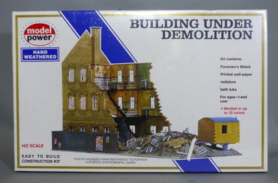 Model Power (Pola H0 162) Abbruchhaus Abrisshaus Abriss Abbruch Baustelle NEU OVP