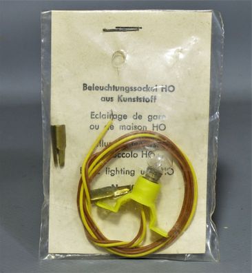 Schneider H0 Beleuchtung Nr.40 Beleuchtungssockel Lampe Licht 50er/60er OVP Typ 1