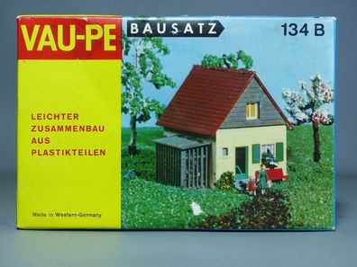 Vau-Pe VauPe H0 134 B 134b Siedlungshaus Wohnhaus Haus mit Anbau Bausatz NEU OVP