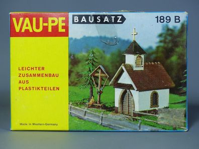 Vau-Pe VauPe H0 189 B 189b Kirche Dorfkirche Kapelle Bausatz NEU OVP