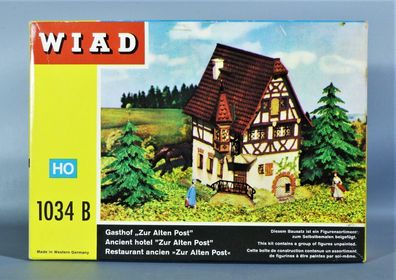 WIAD H0 1034 B Fachwerkhaus Gasthof "Zur alten Post" Gasthaus 60er/70er NEU OVP