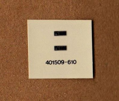 Roco H0 Decals Beschriftung 401509-610 Naßschiebebilder 1509 Hiab NEU unbenutzt