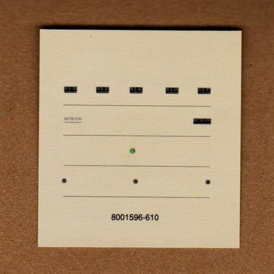 Roco H0 Decals Beschriftung Naßschiebebilder 1596 Steyr LKW NEU unbenutzt