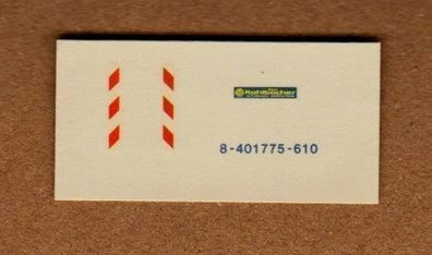 Roco H0 Decals Beschriftung Naßschiebebilder 1775 Kahlbacher NEU unbenutzt