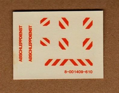 Roco H0 Decals Beschriftung Naßschiebebilder 800 1409-610 GMC NEU unbenutzt