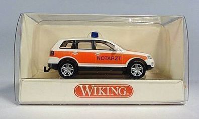 Wiking H0 071 09 31 VW Volkswagen Touareg Notarzt Blaulicht NEU OVP