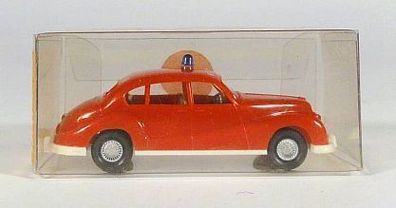 Wiking H0 12 197 BMW 501 Brandmeister Feuerwehr ELW Einsatzleitung NEU OVP