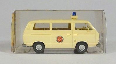 Wiking H0 12 320 VW Volkswagen T3 Bulli Johanniter Einsatzwagen Blaulicht NEU OVP