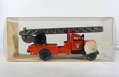 Wiking H0 18 862 Opel Blitz 39 DL Berufsfeuerwehr Mannheim Bfw Drehleiter NEU OVP