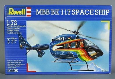 Revell 1:72 04408 MBB BK 117 Space Ship Hubschrauber Helicopter NEU OVP