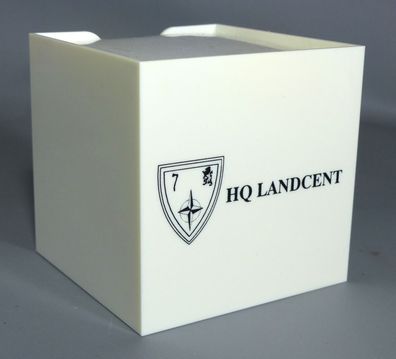 Notizzettelblock HQ Landcent Allied Land Forces Central Europ Heidelberg NATO US ARMY