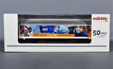 Märklin H0 Sondermodell 94204 UNICEF 50 Jahre ARD Buffet Werbewagen NEU OVP