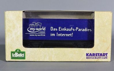 Roco H0 Werbemodell Waetbewaggon Karstadt my World Le Buffet OVP