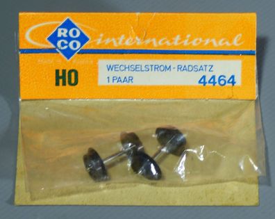 Roco H0 4464 Wechselstrom-Radsatz 2 Achsen 1 Paar NEU OVP