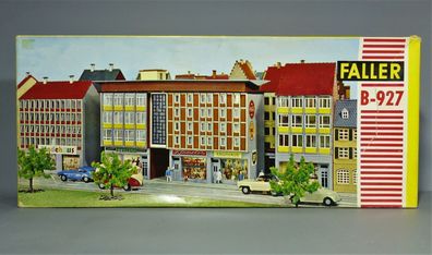 Faller H0 B-927 Reli-Palast-Kino Stadthaus Geschäftshaus Wohnblock 50er/60er NEU OV