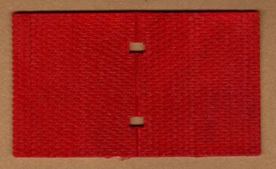 Faller H0 Einzelbauteil Bauteil Dach Dachplatte 014 Ziegel rot D 72x62 mm NEU