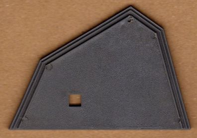 Faller H0 Einzelbauteil Bauteil Dach Dachplatte 017 grau Eckhaus klein NEU