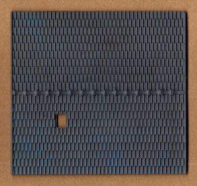 Faller H0 Einzelbauteil Bauteil Dach Dachplatte 019 grau 200D/2 NEU