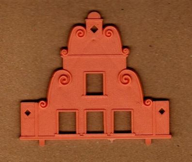Faller H0 Einzelbauteil Stadtbausatz Bauteil Giebel Hausgiebel geschwungen Nr.005 NEU