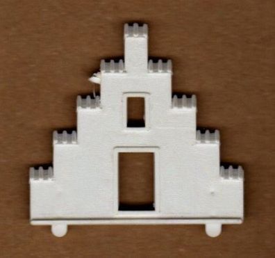 Faller H0 Einzelbauteil Stadtbausatz Bauteil Giebel klein Hausgiebel eckig Nr.011 NEU