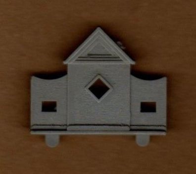 Faller H0 Einzelbauteil Stadtbausatz Bauteil Giebel klein Hausgiebel spitz Nr.019 NEU
