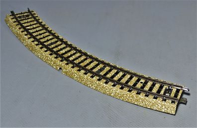 Märklin H0 M-Gleis 5120 1/1 Kurve Industriekreis große Kabelführung Bett ungebördelt