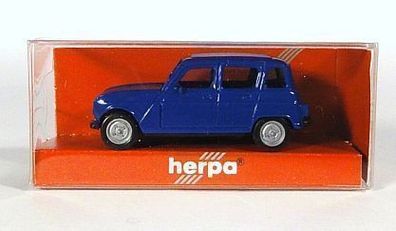 Herpa H0 020190 Renault R4 R 4 Dunkelblau NEU OVP