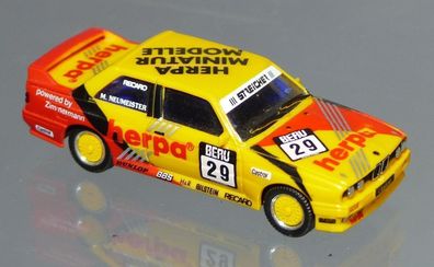 Herpa H0 035484 Modellauto BMW M3 Tourenwagen Neumeister Trophie Beru Recaro