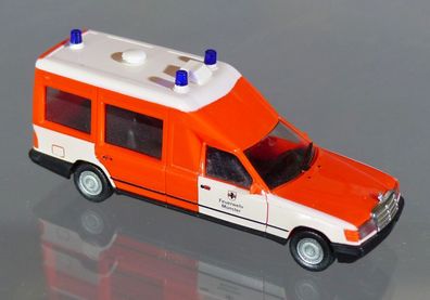 Herpa H0 042581 MB Mercedes Benz Miesen Bonna 124 KTW Feuerwehr Münster