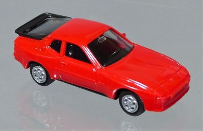 Herpa H0 2039 Porsche 944 Sportwagen mit Heckspoiler rot