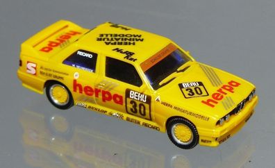 Herpa H0 3530 Modellauto BMW M3 Tourenwagen Neumeister Trophie Recaro Beru