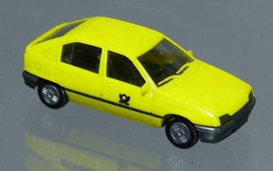 Herpa H0 4089 Opel Kadett E CC 4-türig Deutsche Post mit Posthorn