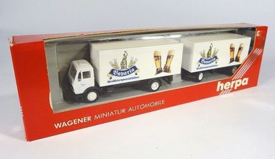 Herpa H0 806056 Mercedes Benz MB Hängerzug Bavaria Bier TOP in OVP