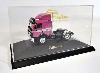 Herpa H0 Werbemodell MB Mercedes Benz 1748 München Neuperlach Vitrine