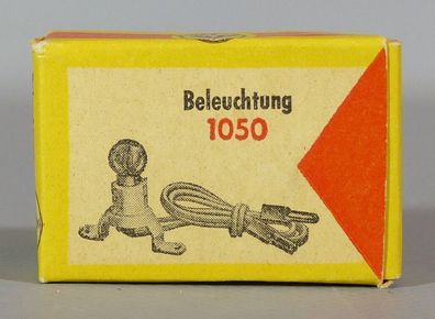 Faller 1050 Beleuchtung Beleuchtungssockel Lampe Licht frühe 50er/60er Jahre OVP