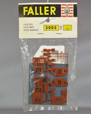 Faller H0 2002 Einzelteilsortiment Einzelteilpackung Bahnwärterhaus 130 50er/60er O