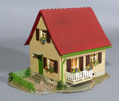 Faller H0 210 Siedlungshaus Wohnhaus Haus Werksfertigmodell Kauffertigmodell 50/60er
