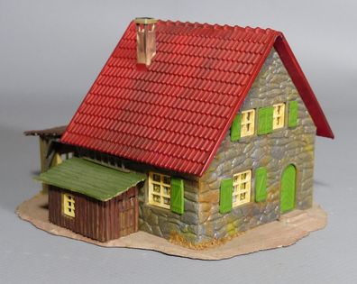 Faller H0 278 Steinhaus Forsthaus Waldhaus Werksfertigmodell Kauffertigmodell 50/60er